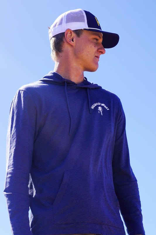 Blue Lightweight Hoodie by LA Lakers Austin Reaves